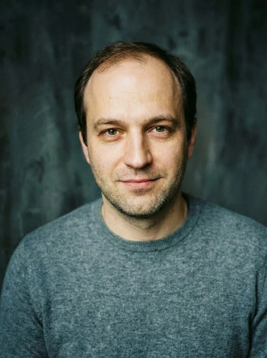 Portret na Tindera na ciemnym tle - sesja w Białymstoku
